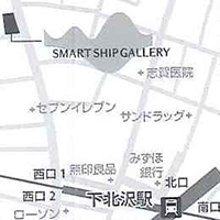 多田祐子展の地図